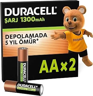 Şarj Edilebilir Pil Aa Kalem (2'Li Paket), 1300 Mah Nimh, 2000 Sarj Döngüsü, Önceden Sarj Edilmiştir ürün görseli 1