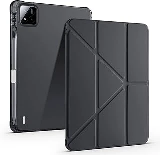 Zore Xioami Ile Uyumlu Pad 7 Kılıf Tri Folding Kalem Bölmeli Standlı Kılıf Siyah ürün görseli 1