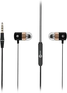 Lecoo Eh103 Kablolu 3.5Mm Jacklı Mikrofonlu Kulak İçi Kulaklık - Gürültü Önleyici Mikrofon, Ses Ayarı Paneli, Terlemeye Dayanıklı, Evrensel Uyumluluk, Spor İş Kulak İçi Kulaklık Siyah ürün görseli 1