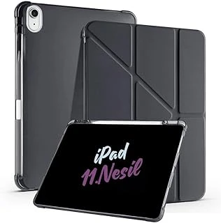 Fuchsia Ipad 11. Nesil A16 2025 İle Uyumlu 11 Inç Kalem Bölmeli Standlı Tri Folding Tablet Kılıfı Siyah ürün görseli 1