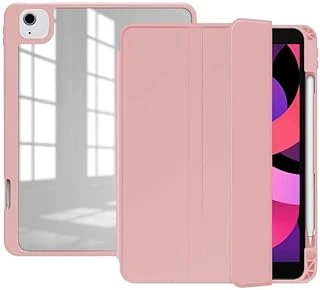 Ipad Air 11Inç M4/M3/M2 2026-2024 Ile Uyumlu Kılıf Kalem Bölmeli Şeffaf Case ürün görseli 1
