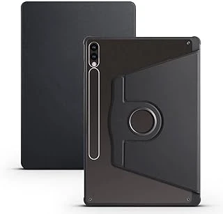 Galaxy Tab S9 Fe Plus/S10 Plus/S9 Ile Uyumlu Kılıf Termik Kalem Bölmeli Dönebilen Standlı Case Siyah ürün görseli 1