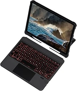 Ipad Air 13Inç M4/M3/M2 Ile Uyumlu Kılıf Led Işıklı Magnetik Standlı Klavyeli Ile Uyumlu Kılıf 2026-2024 ürün görseli 1