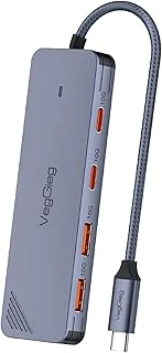 Veggieg 4 Portlu 10Gbps Type-C To 2*Usb-A 2*Type-C Usb 3.2 Gen2 Usb Çoklayıcı Dönüştürücü Hub ürün görseli 1