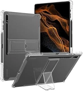 Galaxy Tab S9 Fe Plus/S10 Plus/S9 Ile Uyumlu Kılıf Darbelere Dayanıklı Şeffaf Kapak X610-16-810-18 X820 Beyaz ürün görseli 1