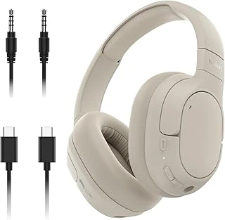 Belkin Soundform Isolate Gürültü Önleyici Kablosuz Kulaklık (Kum) – Mikrofonlu, 60 Saat Pil, Derin Bas, Cloudcushion Konfor, Bluetooth Kulak Üstü Kulaklık ürün görseli 1