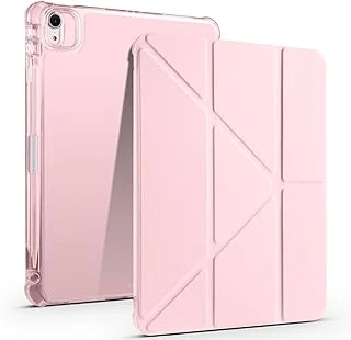 Zore Ile Uyumlu Ipad Air 11 2025 M3 Kılıf Zore Tri Folding Kalem Bölmeli Standlı Kılıf Gold ürün görseli 1