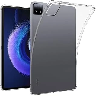 Pad 6/6 11 Inç Ile Uyumlu Kılıf Darbelere Dayanıklı Şeffaf Kapak Renksiz ürün görseli 1