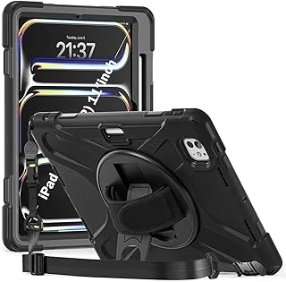 Ipad 11Inç M4/M5 Ile Uyumlu Kılıf Defender Askılı Zırhlı Tank Case 2024/2025 ürün görseli 1