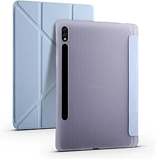 Zore Galaxy Ile Uyumlu Tab S7 T970 Kılıf Tri Folding Kalem Bölmeli Standlı Kılıf ürün görseli 1