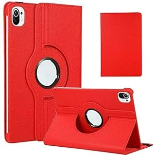 Mi Pad 5/5 Ile Uyumlu Kılıf 360 Dönebilen Standlı Case Kırmızı ürün görseli 1