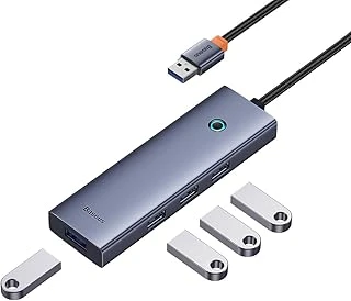 Os-Baseus Ultrajoy Series 4-Port Hub Space Grey（Usba To Usb3.0 * 4） ürün görseli 1