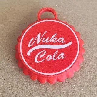 Mizaku Fallout Nuka Cola Temalı Airtag Ile Uyumlu Kılıf Anahtarlık ürün görseli 1