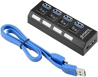 Lunatic 3451 4 Port Usb 3.0 2.0 Hub Çoğaltıcı Çoklayıcı Switch Splitter Çoklama Çoklu Cihaz Bağlama Usb Çıkış: 1 X Usb3.0 Hız: 3 X Usb2.0 Usb3.0-5Gbit/Sn, Usb2.0-480Mbit/Sn ürün görseli 1