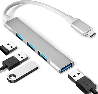 Type-C To Usb Hub 4 Port Çoklayıcı Çoğaltıcı Adaptör ürün görseli 1
