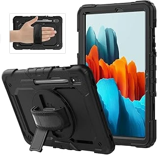 Galaxy Tab S8 Sm-X900 X903 X905 X906 Ile Uyumlu Kılıf Defender Askılı Pars Case Fuji Siyah ürün görseli 1