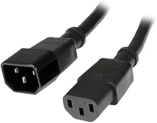 2 Metre Erkek Dişi Power Uzatma Kablosu 2 Metre C13 C14 Power Kablosu ürün görseli 1