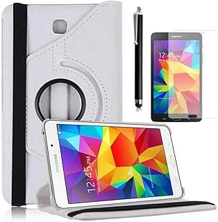 Constrain Galaxy Tab 4 7.0 T230 Zore Dönebilen Standlı Kılıf, Beyaz ürün görseli 1