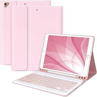 Ipad 11. Nesil A16 Çipli 2024 2025 Uyumlu Klavyeli Tablet Kılıfı Pembe ürün görseli 1
