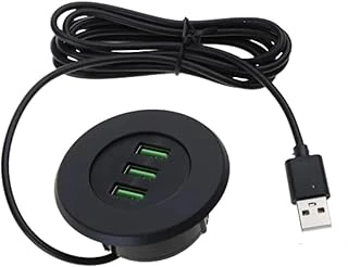 Lunatic 2860 Usb 3 Port Hub Masaüstü Gömme Çoklayıcı Çoğaltıcı Kablolu Şarj ürün görseli 1