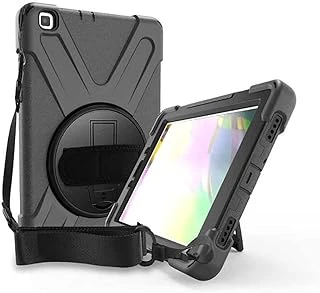 Zore Galaxy Ile Uyumlu Tab S6 Lite P610 Kılıf Defender Tablet Silikon Siyah ürün görseli 1