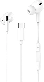 Type-C Silikonlu Kablolu Kulaklık Iphone 17/17 / 17 Uyumlu Beyaz, 234Gnxv131 ürün görseli 1