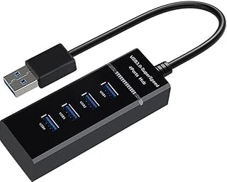 Lunatic 6043 4 Port Usb 3.0 Çoğaltıcı Çoklayıcı Hub Adaptör Switch Hız: Usb3.0-5Gbit/Sn 4 Adet Usb3.0 Kablo Uzunluğu: 30 Cm 4 Farklı Usb3.0 Hızında Tek Noktadan Aynı Anda Bağlayın ürün görseli 1