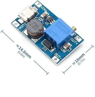Sanec Mt3608 2A Yükselteç Dc-Dc Aşamalı Güç Modülü Micro Usb Çıkışlı ürün görseli 1