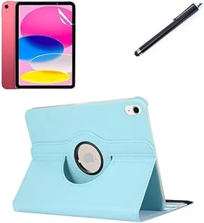 Ipad 5. Nesil 6. Nesil/Air 1 Air 2 9.7" Ile Uyumlu Kılıf Dönen Tablet Kilifi Ekran Koruyucu+Kalem ürün görseli 1
