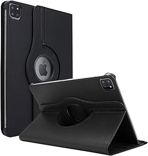Microsonic Ipad 11`` 2022 4. Nesil Için Kılıf (A2759-A2435-A2761-A2762) 360 Rotating Stand Deri Siyah [Ipad 11 2022 Ile Uyumlu Kılıf - Siyah] ürün görseli 1