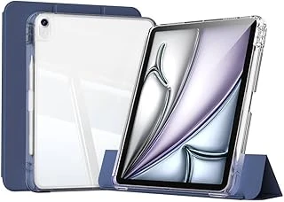 Zore Ile Uyumlu Ipad Air 13 2025 M3 Kılıf Magnetik Ayrılabilen Airbagli Zore Sliding Tablet Kılıfı Lacivert ürün görseli 1