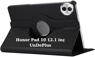 Pad 10 12.1Inç Ile Uyumlu Kılıf 360 Dönebilen Standlı Case Siyah ürün görseli 1