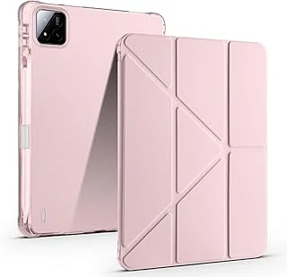 Zore Xioami Ile Uyumlu Pad 7 Kılıf Tri Folding Kalem Bölmeli Standlı Kılıf Gold ürün görseli 1