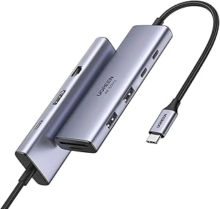 Ugreen Usb C Hub Usb C/Usb A Port, 4K 60Hz Hdmi, Pd 100W, Ethernet, Sd/Tf Card Slots Adapter ürün görseli 1
