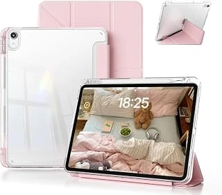 Ipad 11.Nesil A16 11Inç/10.Nesil 10.9Inç Ile Uyumlu Kılıf Mika Trifolding Şeffaf Kalem Bölmeli ürün görseli 1