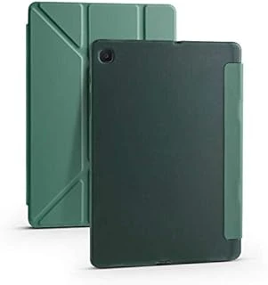 Zore Galaxy Ile Uyumlu Tab A7 10.4 T500 2020 Kılıf Tri Folding Kalem Bölmeli Standlı Kılıf Koyu Yeşil ürün görseli 1