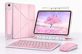 Ipad 11.Nesil A16 11Inç/10.Nesil 10.9Inç Ile Uyumlu Kılıf Multi Skinpro + Klavye + Mouse + Kalem 4Lü Set ürün görseli 1