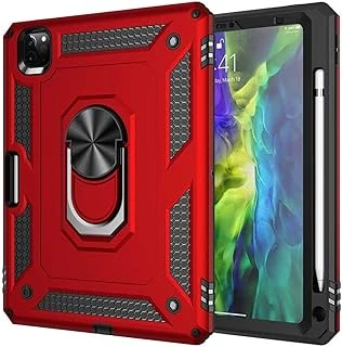 Constrain - Ipad 3. Nesil 11 Inç - Ile Uyumlu Ile Uyumlu Crcr Tablet Vega Kapak-Kırmızı ürün görseli 1