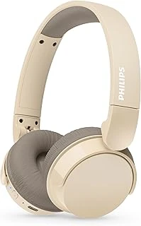 Tah3209Bg Hafif Kulak Üstü Kablosuz Bluetooth Kulaklık, Pasif Gürültü Yalıtımlı, 25 Saat Çalma Süresi, Net Çağrılar, Dinamik Bas, 2 Saat Usb-C Şarjı - Bej ürün görseli 1