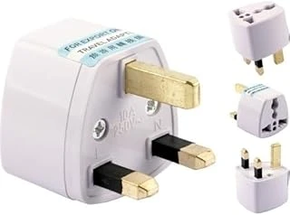 Laptop Uyumlu Ingiliz Ingiltere Elektrik Priz Fiş Çevirici Dönüştürücü Adaptör Aparat Dönüştürücü ürün görseli 1