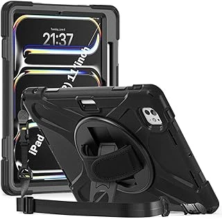 Constrain - Ipad 11 2024 Ile Uyumlu Defender Tablet Silikon - Siyah ürün görseli 1