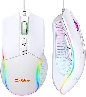 Claw'S Crossfire V1 12800 Dpi Makro Yazılımlı Chromatic Rgb Mouse - Beyaz ürün görseli 1