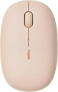 Rapoo M660 Sessiz Kablosuz Kablosuz 1300 Dpi Sensör 9 Ay Pil Ömrü Sessiz Tuşlar Ergonomik Sağ Elini Kullananlar Solaklar Pc & Için - Bej ürün görseli 1