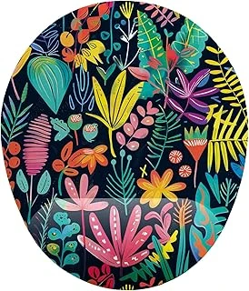 Tropikal Çiçek Desenli Bilek Destekli Mouse Pad ürün görseli 1