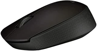 B170 Optik Usb Alıcılı Kablosuz Mouse, Sağ Sol Kullanıma Uygun, 12 Ay Pil Ömrü, Siyah ürün görseli 1