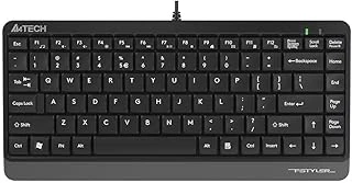 A4 Fk11 Q Türkçe Usb Fn-Multimedya Mini Siyah/Gri Klavye ürün görseli 1