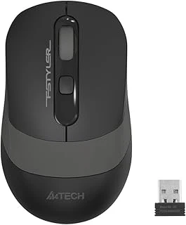 A4Tech Fg10S Fsyler Silent 2.4Ghz Nano 2000Dpi Gri Sessiz Kablosuz Optik Mouse ürün görseli 1