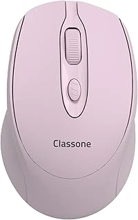 Classone Cbt16 Bluetooth + 2.4 Ghz Şarj Edilebilir Kablosuz Mouse - Pembe ürün görseli 1
