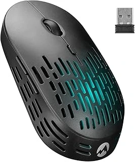Everest Sm-W73 Dual Mode İkisi Bir Arada Siyah Bluetooth&2.4Ghz 6D Şarjlı Kablosuz Notebook Mouse ürün görseli 1