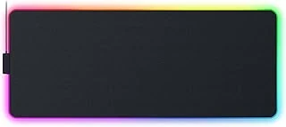 Strider Chroma - Chroma Rgb Ile Hibrit Oyun Mouse Mat (Hibrit Yumuşak/Sert Mat, 19 Chroma Rgb Aydınlatma Bölgesi, Kaymaz Taban, Dikişsiz Kenarlar) Siyah ürün görseli 1